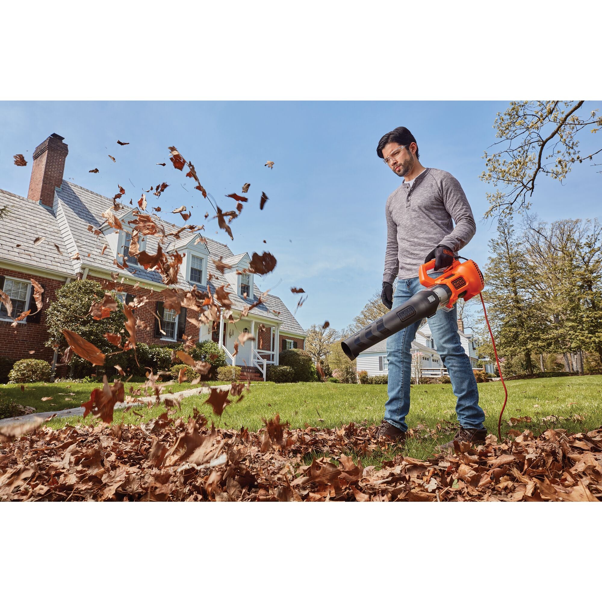 Leaf Blower, Axial, 9-Amp