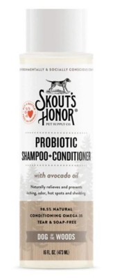 Skout's Honor Probiotic Dog 16 oz. Shampoo and Conditioner