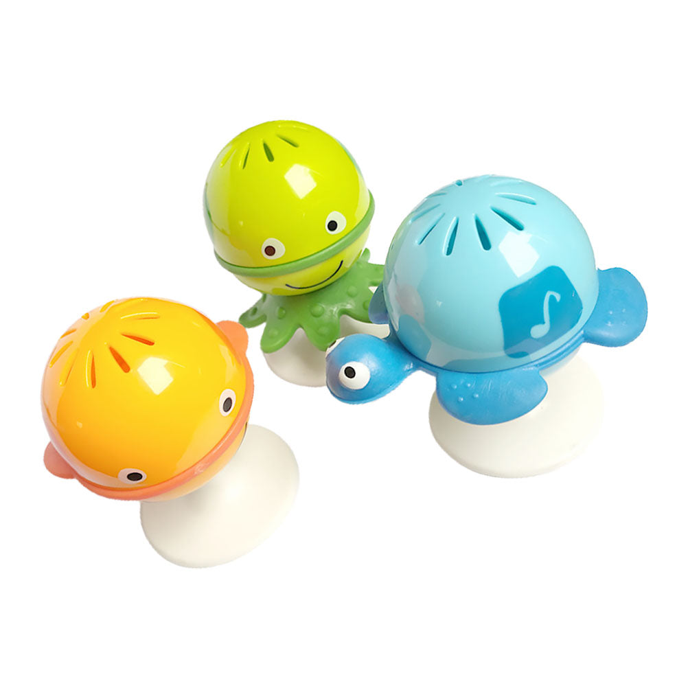 NUOLUX  Babytoys Rattles Suction Teether Feedinginfant Kidscups Cup Plaything Bell Teethinghand Babies Chairhigh Newborn