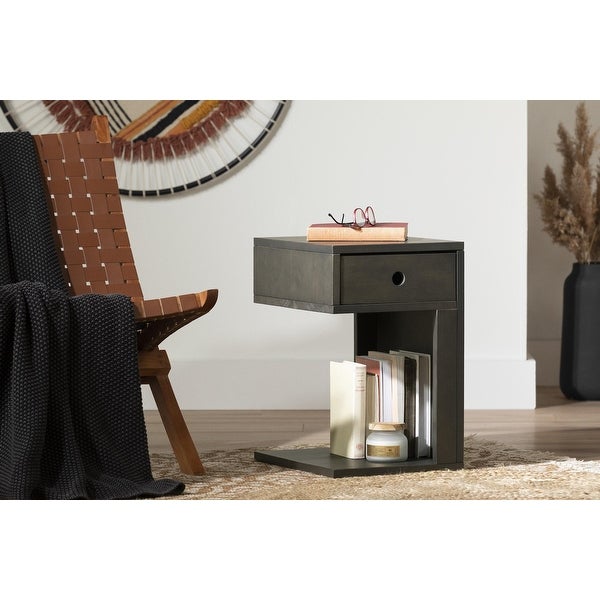 South Shore Kodali 1-Drawer End Table