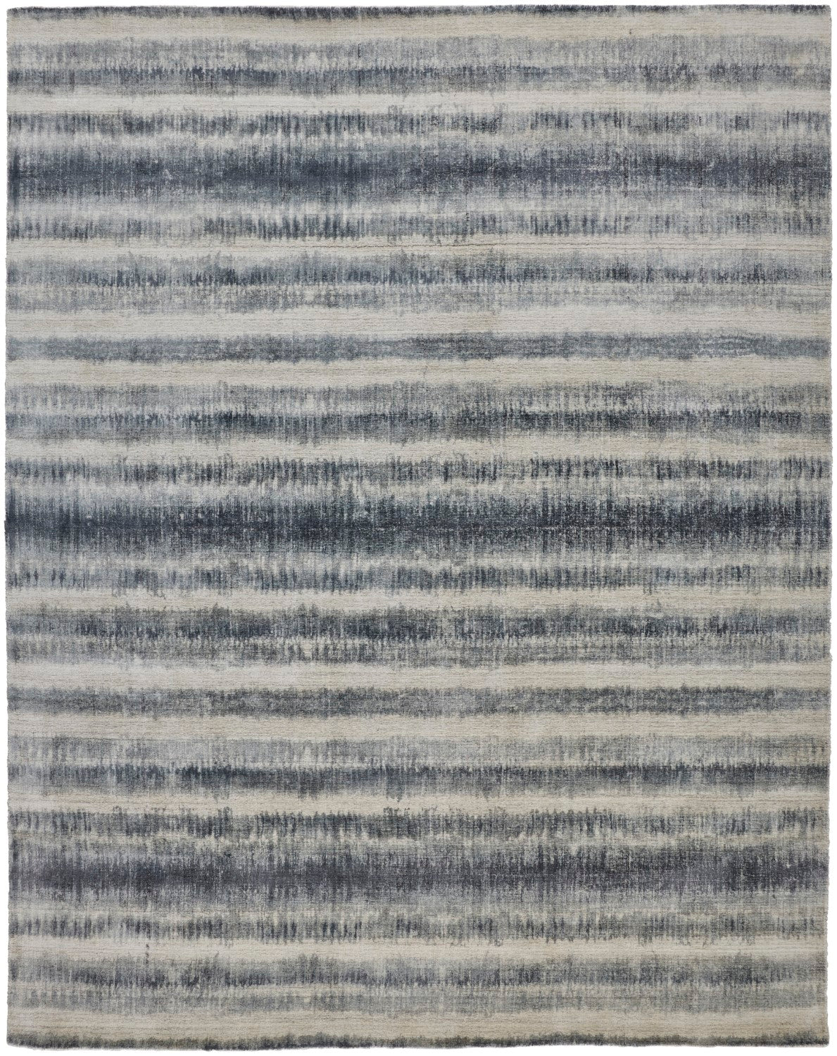 Malana Handwoven Gradient Dark Slate Blue Rug