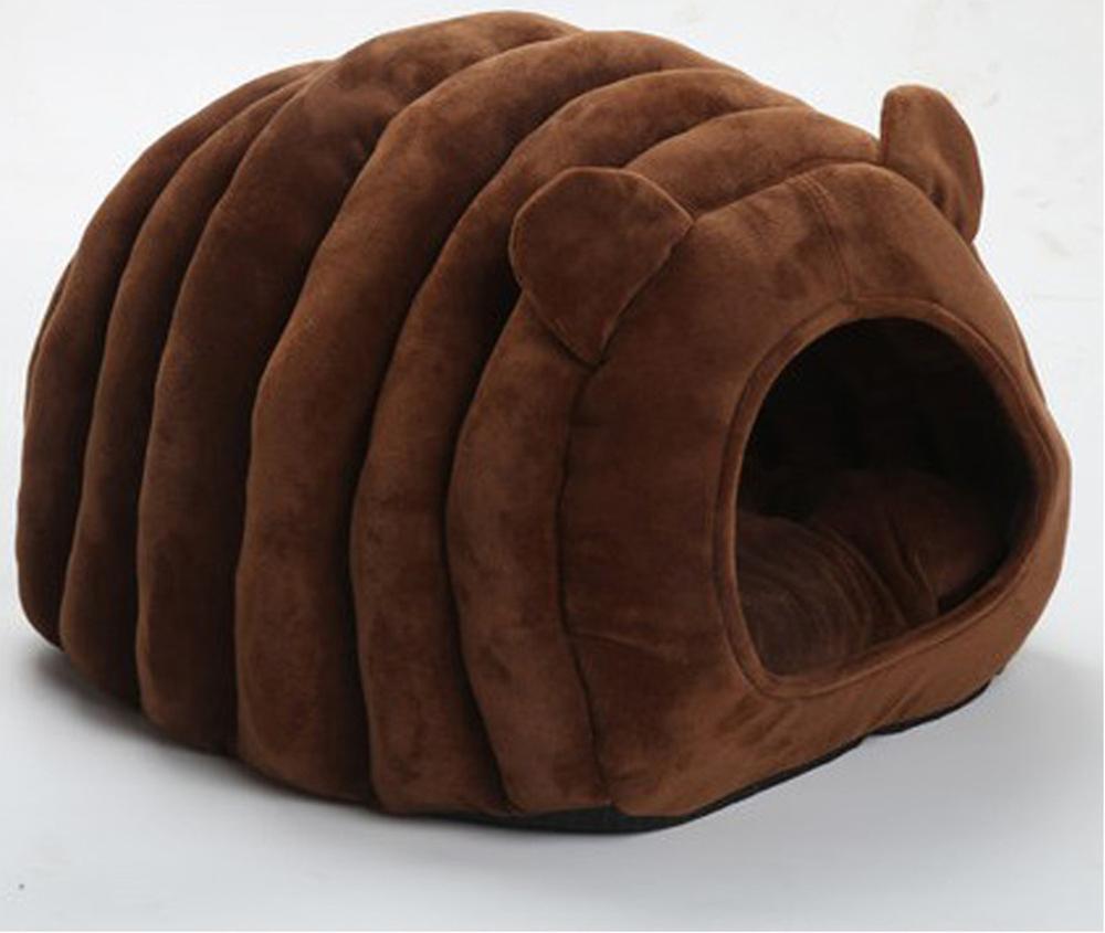 Winter Warm Caterpillar Cat Nest Sleep Dog Bed Semi Enclosed Cat Bed Teddy Dog Nest Four Universal Pet Nest