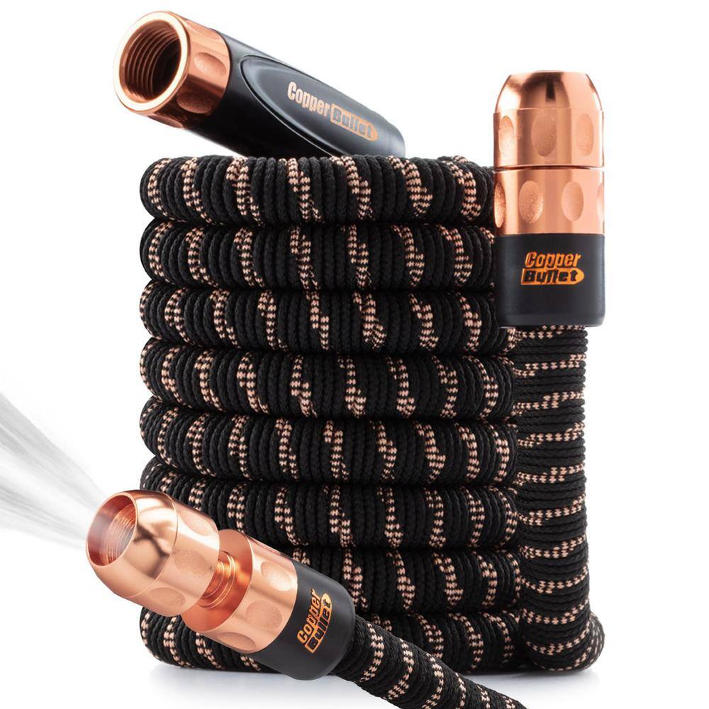 Pocket Hose Copper Bullet 34 in. Dia x 50 ft. Expandable 650 psi Lightweight Lead-Free Kink-Free Hose 16260