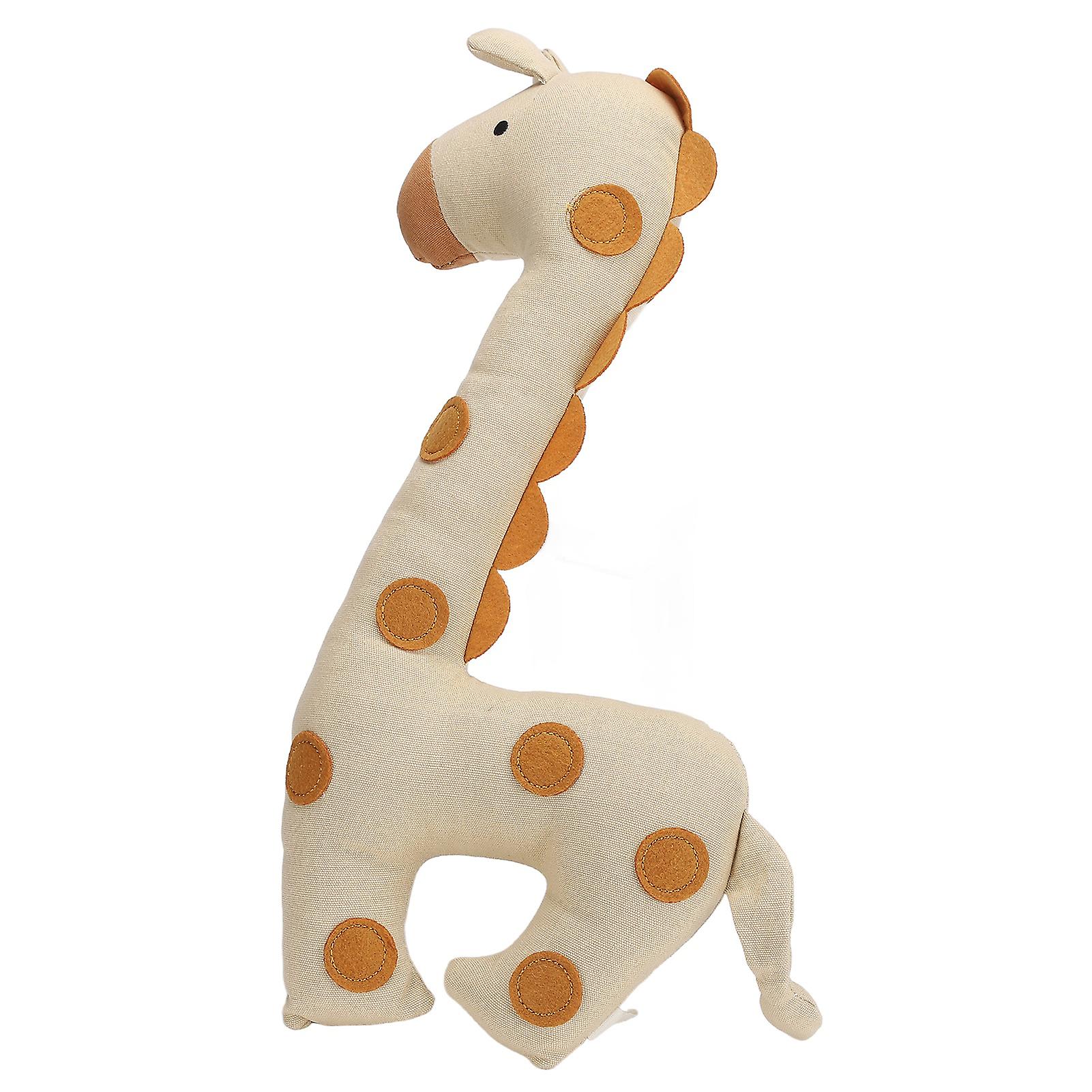 Small Giraffe Toy Cotton Cute Soft Stuffed Lifelike Cartoon Animal Dolls for Boys Girls