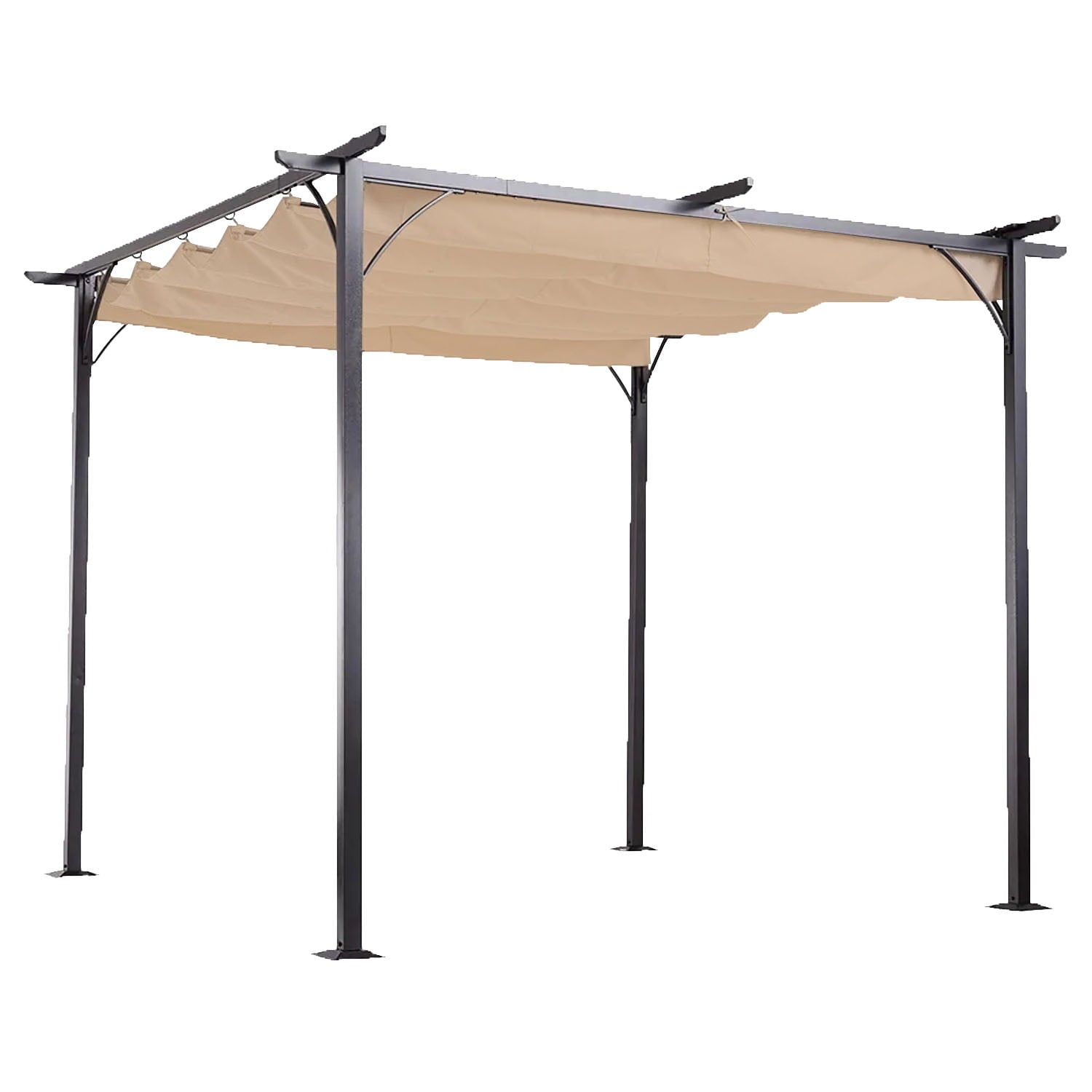 Garden Winds Replacement Canopy Top Cover for Outsunny 10x10 Pergola Model 84C-093 - Riplock 350