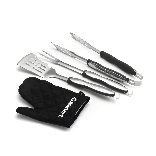 Cuisinart Cgs 134blz 4pc Grill Tool Set And Grill Glove