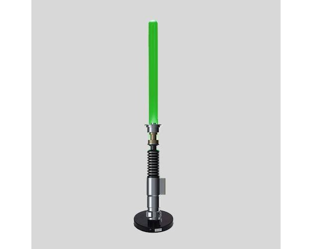 Star Wars Light Saber Table Light Green