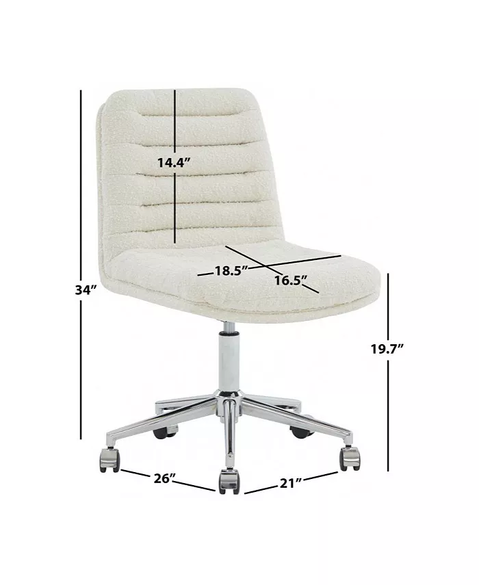 Safavieh Decolin Boucle Swivel Desk Chair