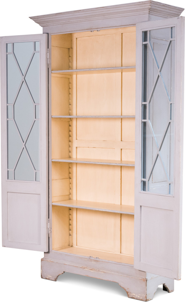 The Kentucky Bourbon Bookcase   Farmhouse   Bookcases   by HedgeApple  Houzz