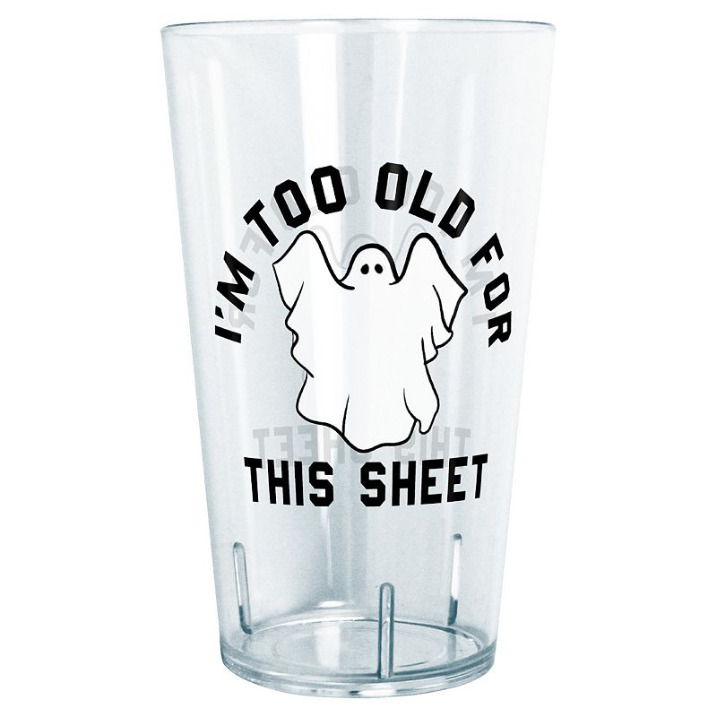 Ghost I'm Too Old For This Sheet 24 oz Tritan Tumbler