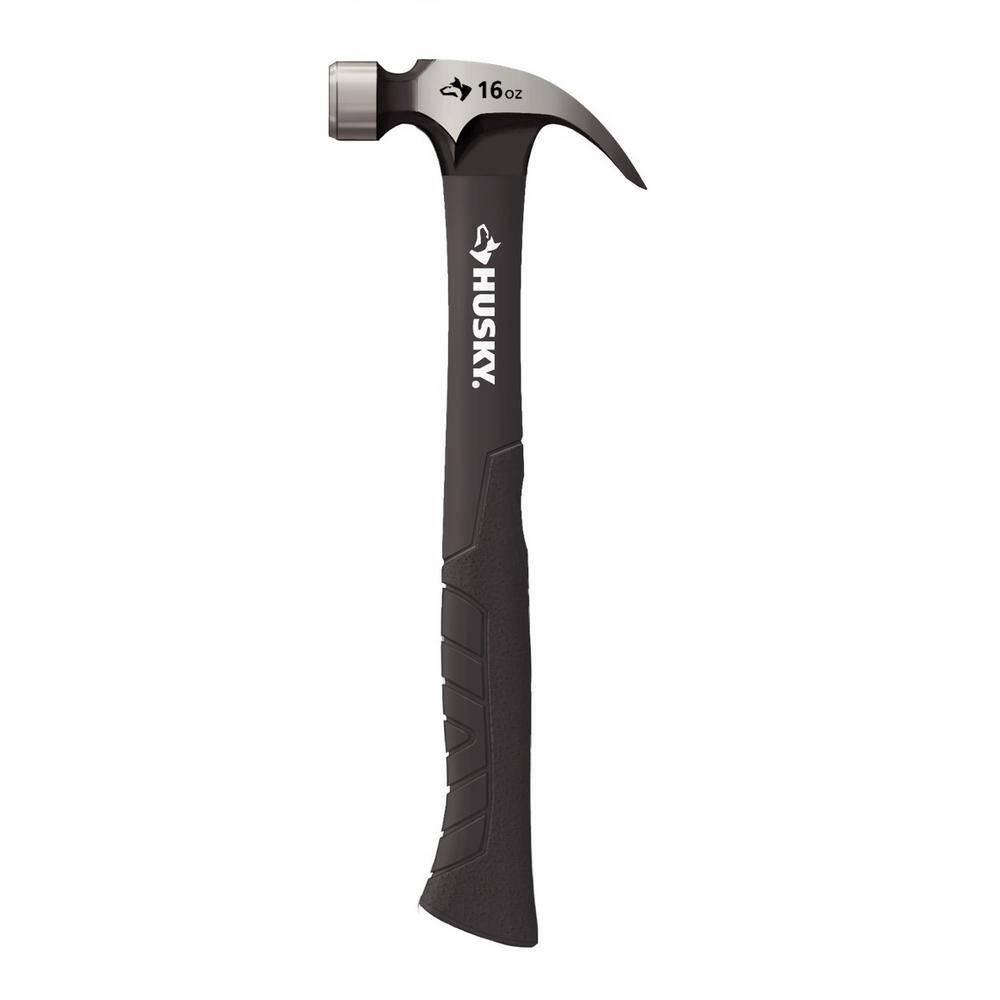 Husky 16 oz. Fiberglass Claw Hammer N-G16CHK