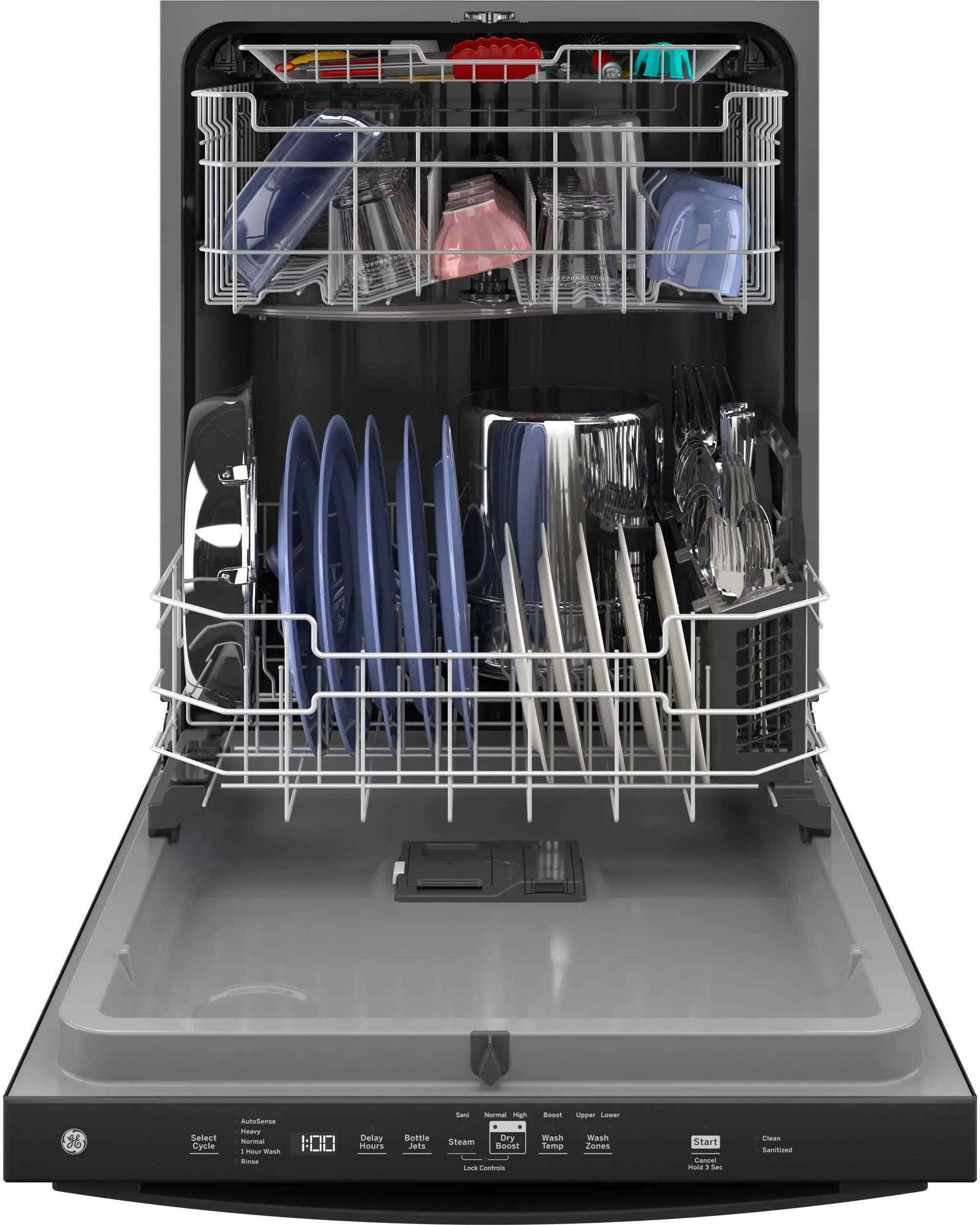 GE Top Control Dishwasher GDT630PGRBB