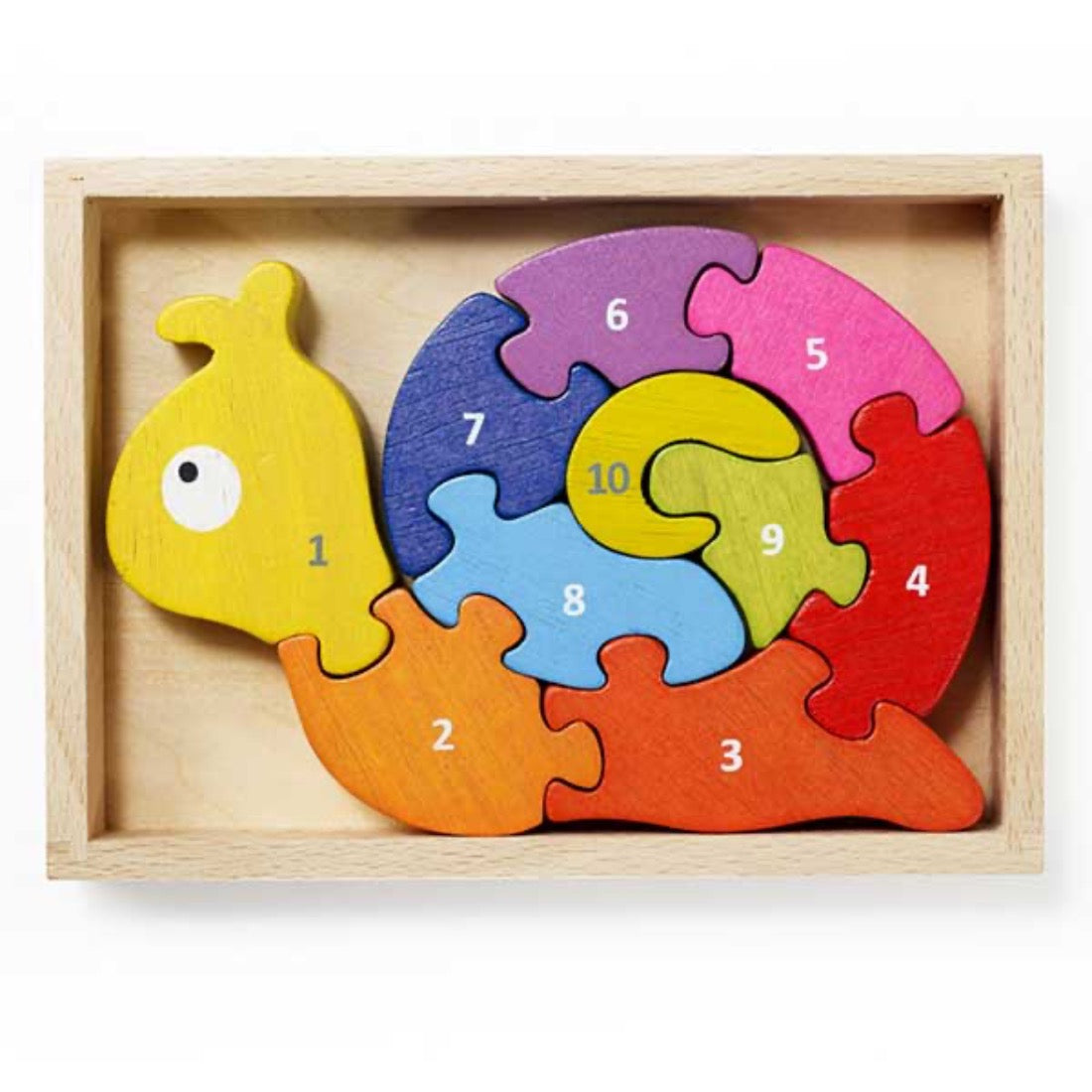 Number Snail Puzzle by Begin Again