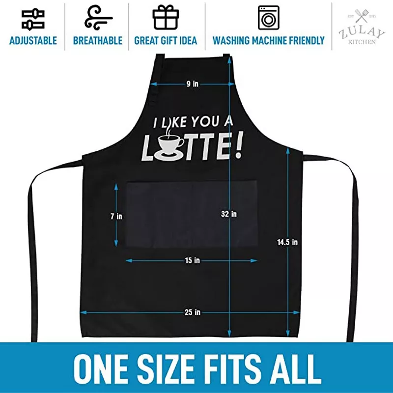 Funny Apron For Men， Women，  and Couples