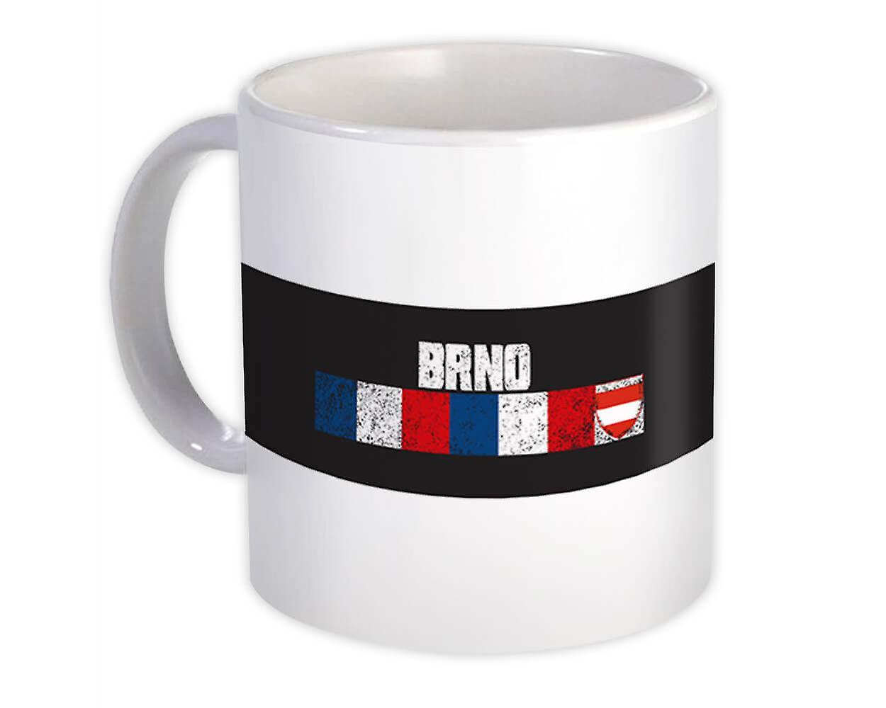 Gift Mug: Brno Czech Republic Distressed