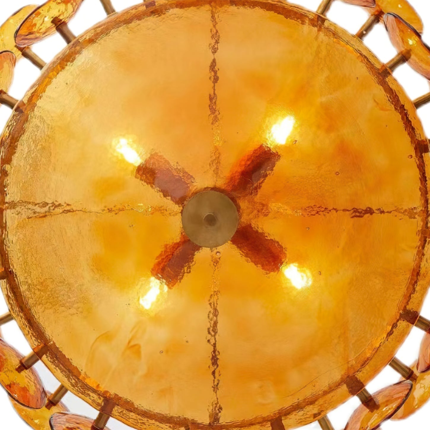 Solaris Disc Murano Chandelier