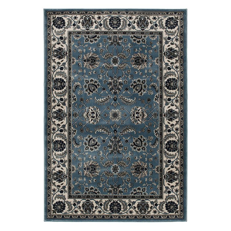 Loomaknoti Milan Orella Framed Floral Rug