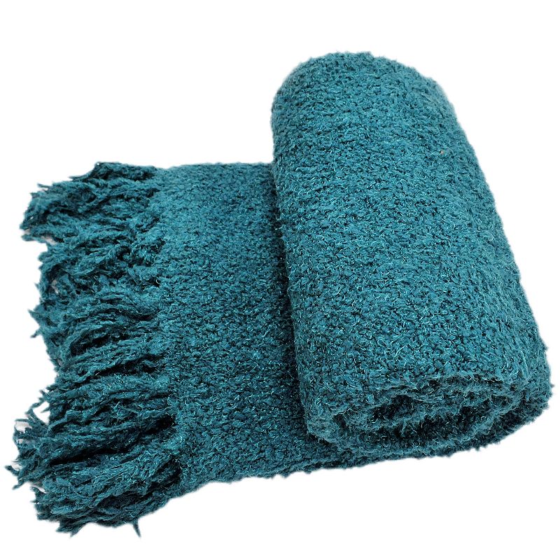 Fluffy Woven Throw