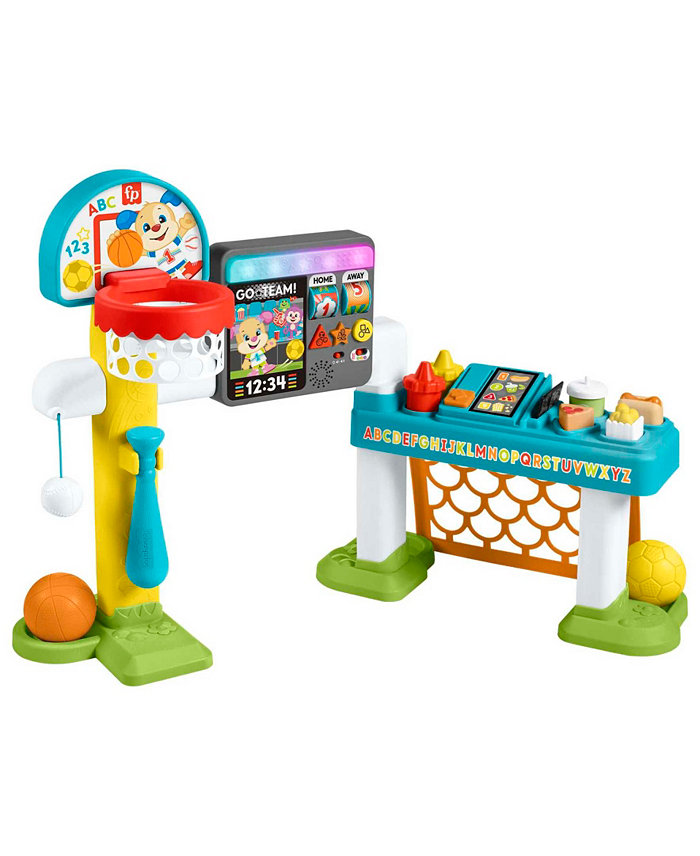 Fisher Price Laugh and Learn Sports Activity Center Toddler Learning  4-in-1 Game