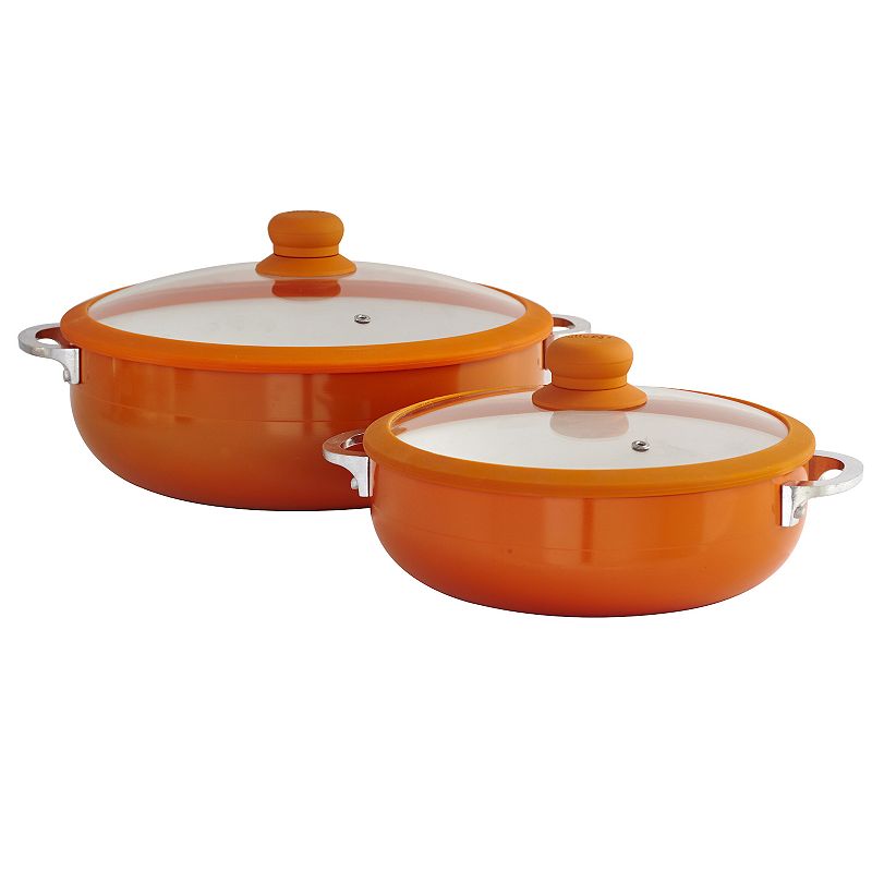 IMUSA Nonstick Ceramic Caldero (Dutch Oven) Set