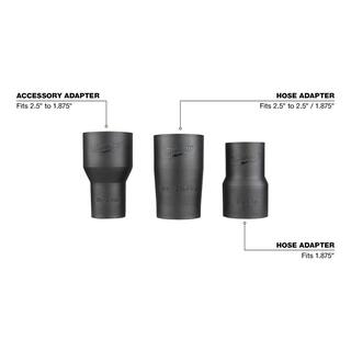 MW Hose and Accessory Adapter Kit for WetDry Shop Vacuums (3-Piece) 49-90-1991