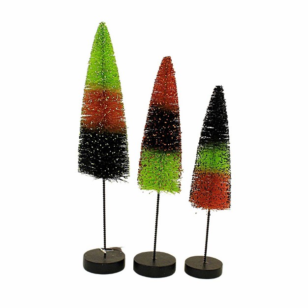 Bethany Lowe Tricks And Treats Trees Three Trees 12 0 Inches Halloween Tri colored Lc2578 Sisal Multicolored