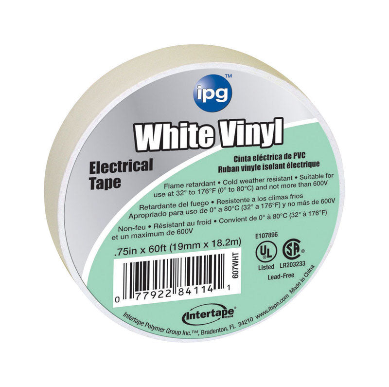 ELEC TAPE WHT .75