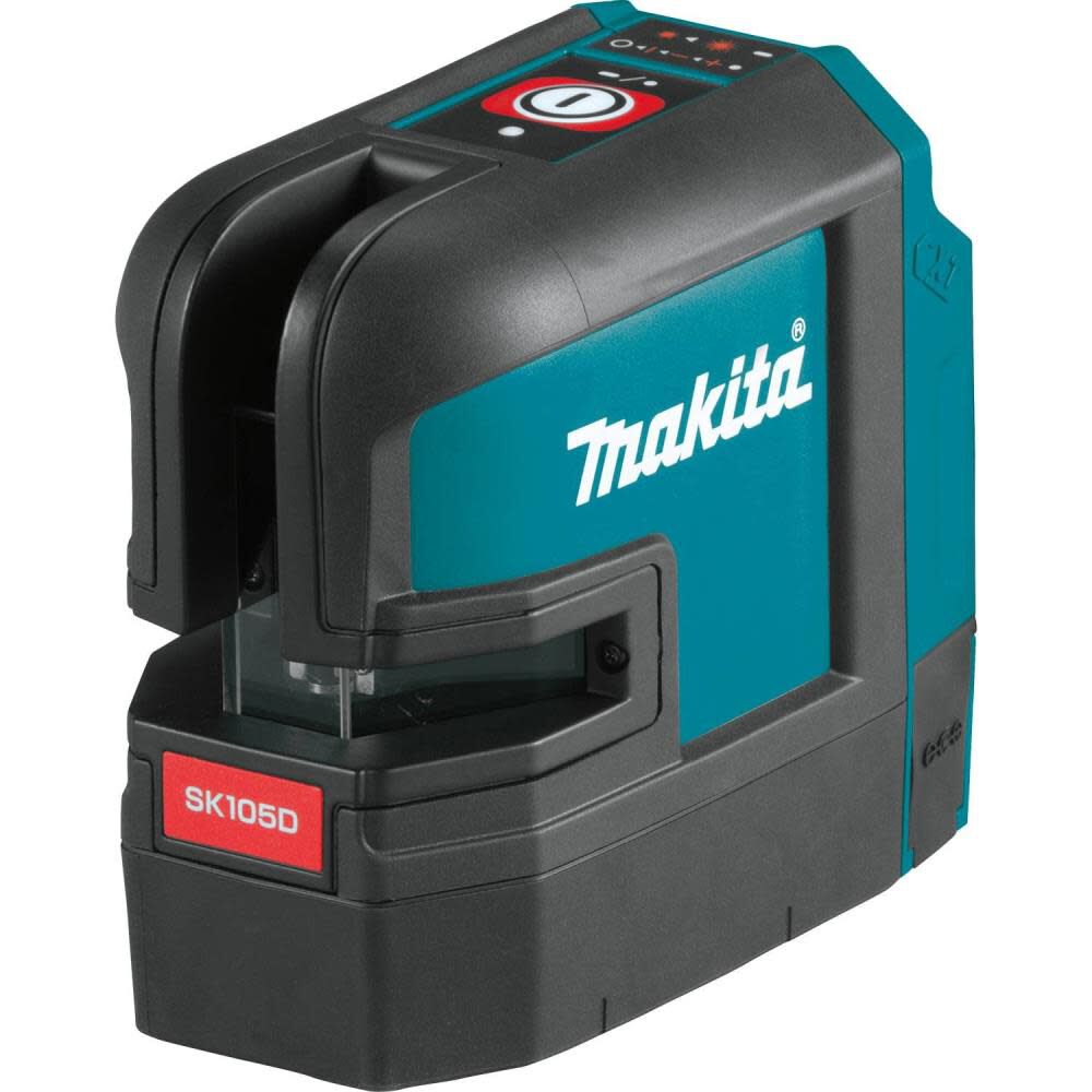 Makita 12V Max CXT Self-Leveling Cross-Line Red Beam Laser Bare Tool SK105DZ from Makita