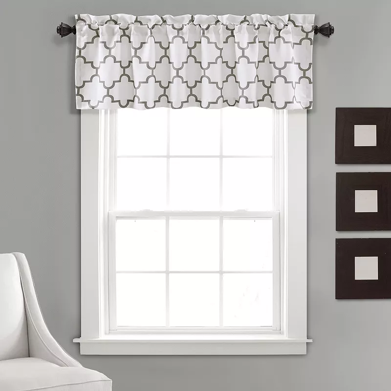 Lush Decor Bellagio Room Darkening Valance