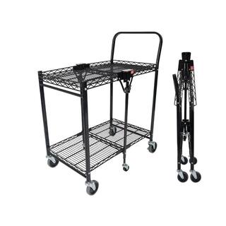 Bostitch Small Stowaway Folding Utility Cart in Black BSAC-SMBLK