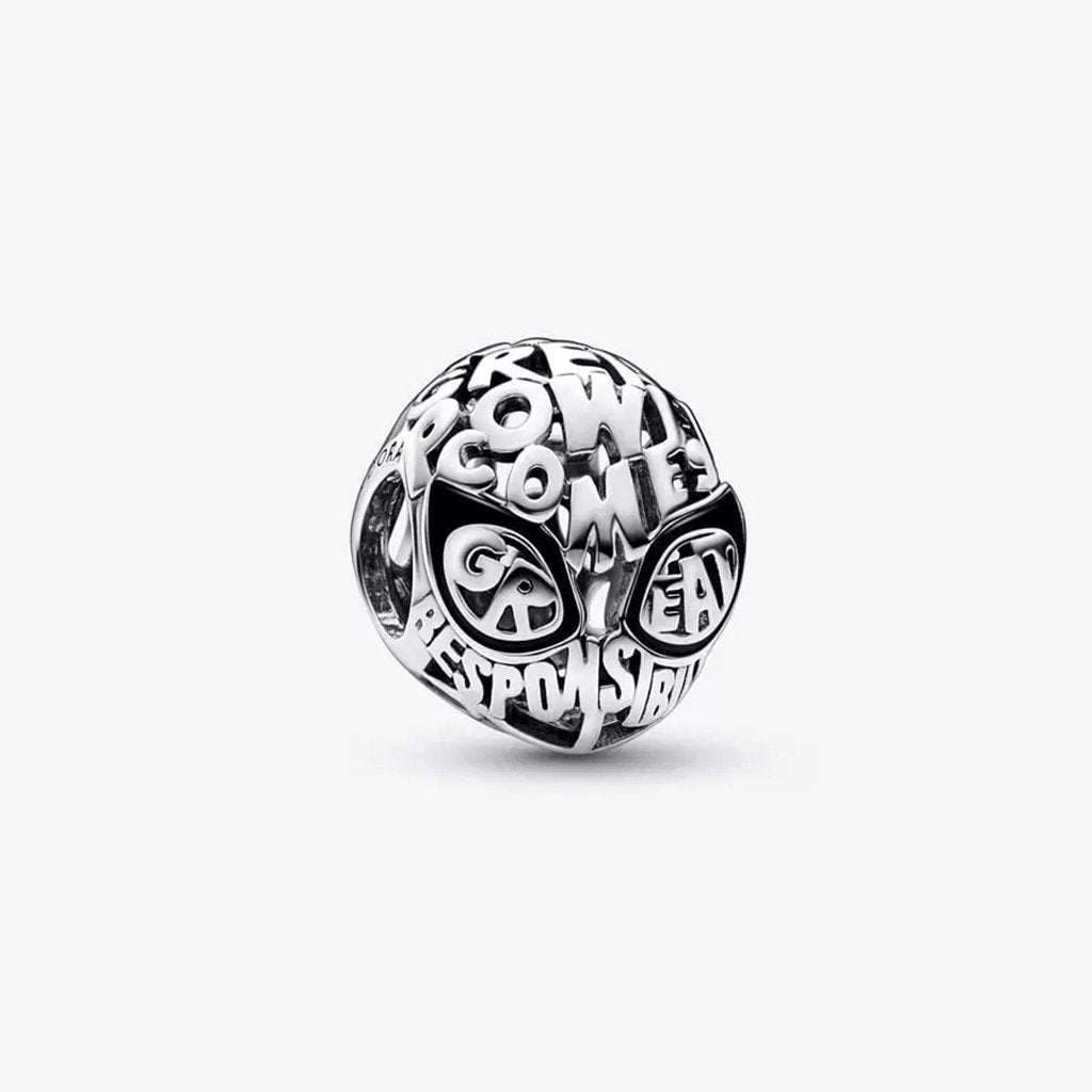 PANDORA  Marvel Spider-Man Mask Charm