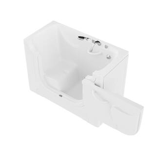 Universal Tubs HD Series 30 in. x 60 in. RD Walk-In Soaking Bathtub in White HD3060WCARWS