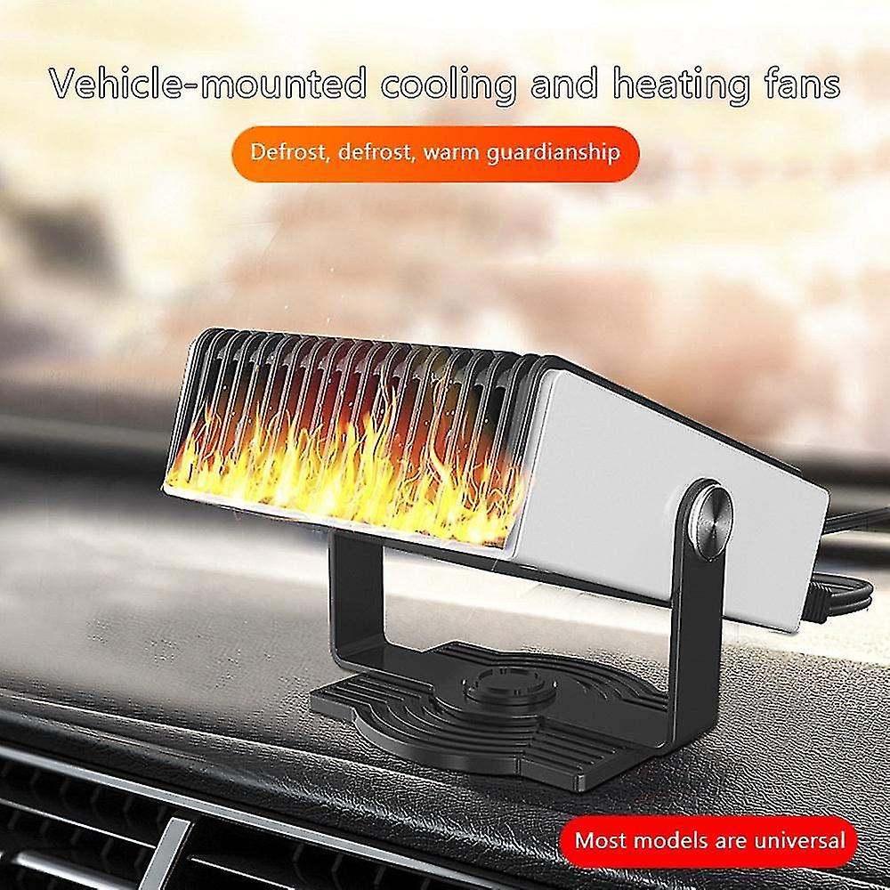 Miman Heater For Car， 12v/24v Car Heater Windshield Defroster With Fan