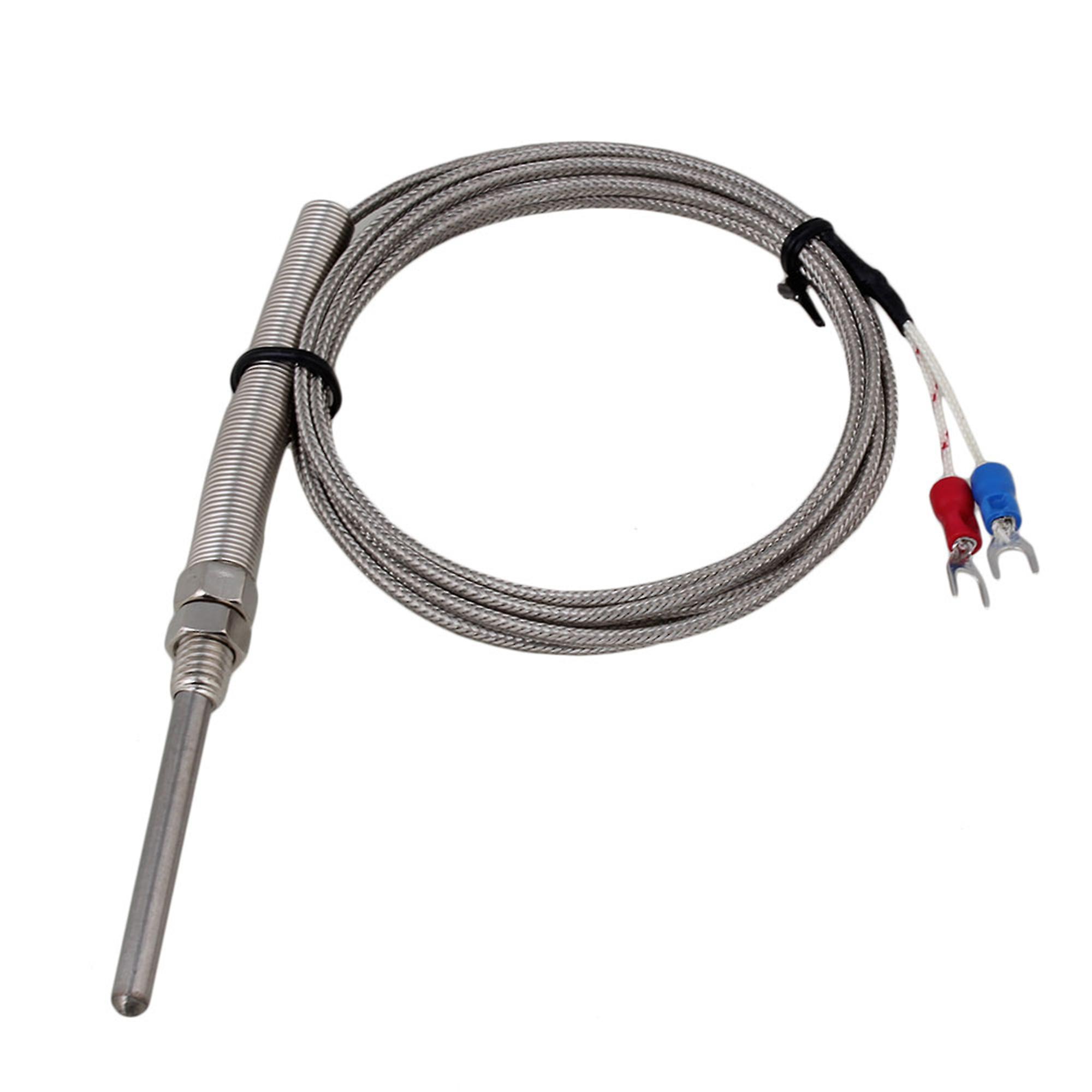 Probe Heat Sensor K Type Thermocouple Stainless Steel