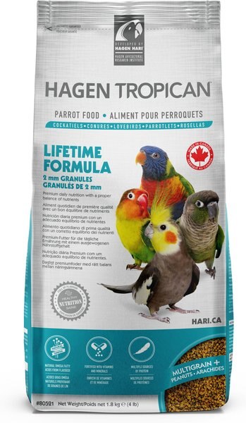 Tropican Lifetime Gran 2-mm Bird Food