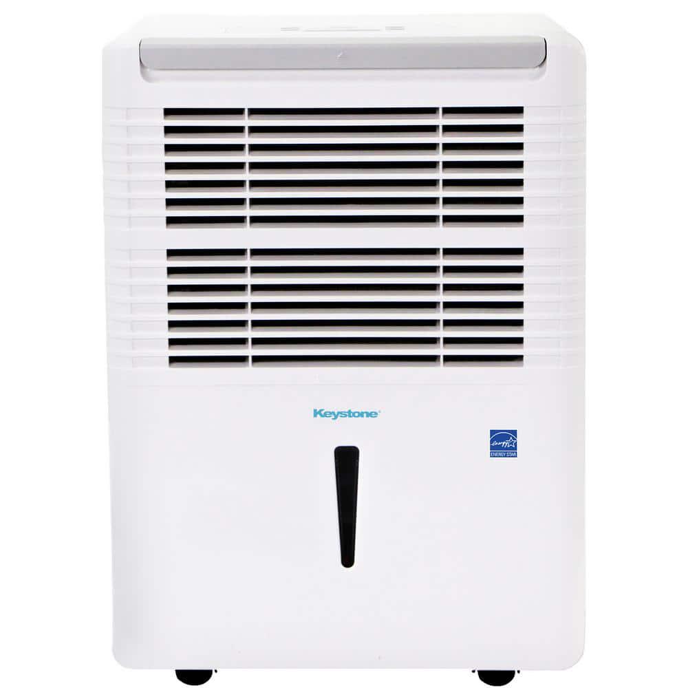 Keystone Energy Star 22 Pint Dehumidifier for up to 1500 SqFt LED Display Timer Portable w Wheels AutoShutoff