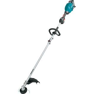 Makita 40V max XGT Brushless Cordless Couple Shaft Power Head Kit with 17 in. String Trimmer Attachment (4.0Ah) GUX01JM1X1