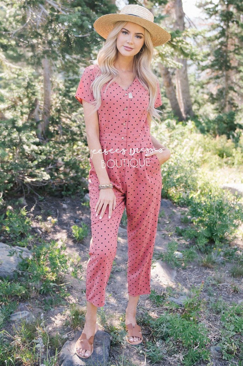 The Mimi Polka Dot Jumpsuit