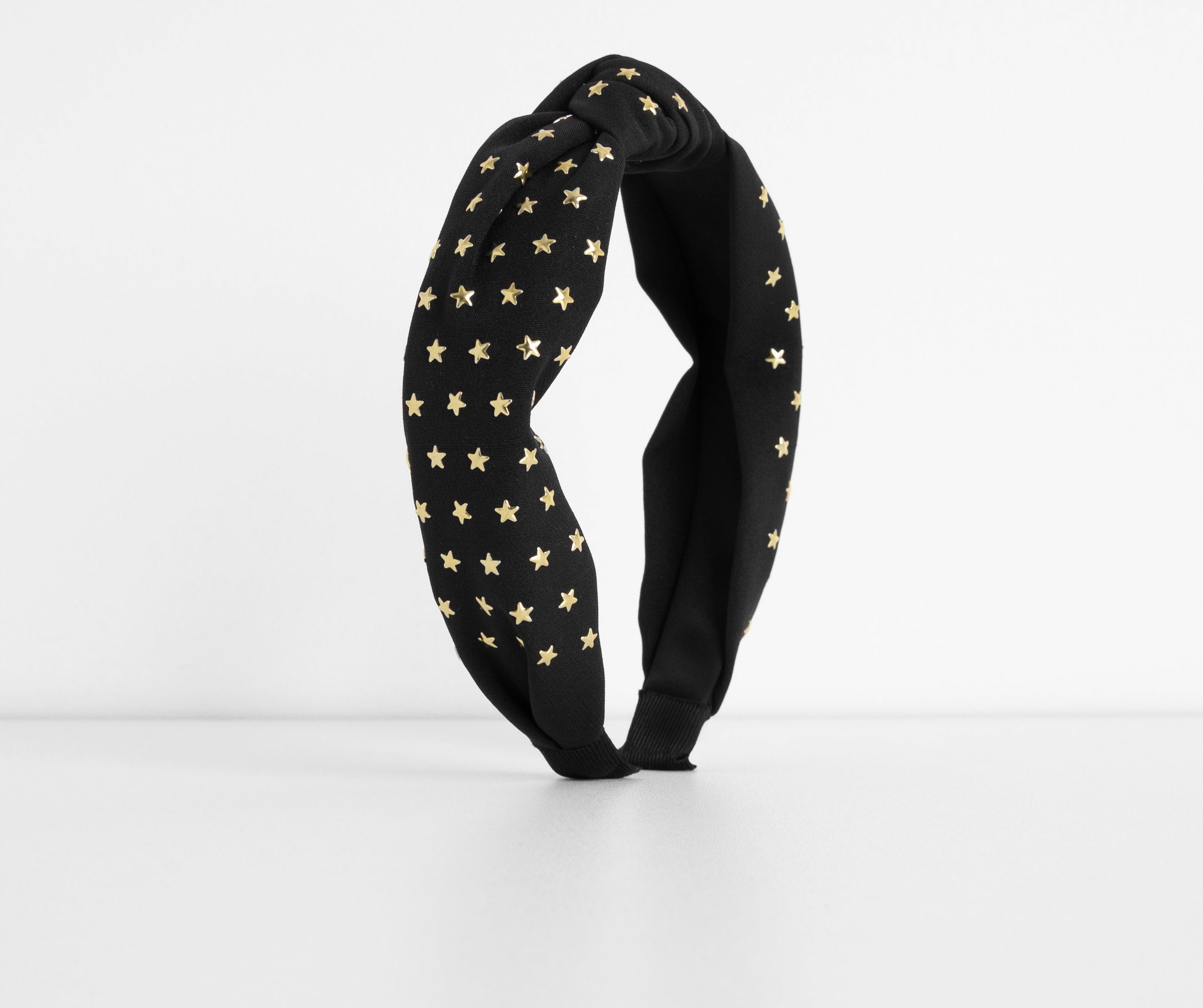 Lucky Star Studded Knot Headband