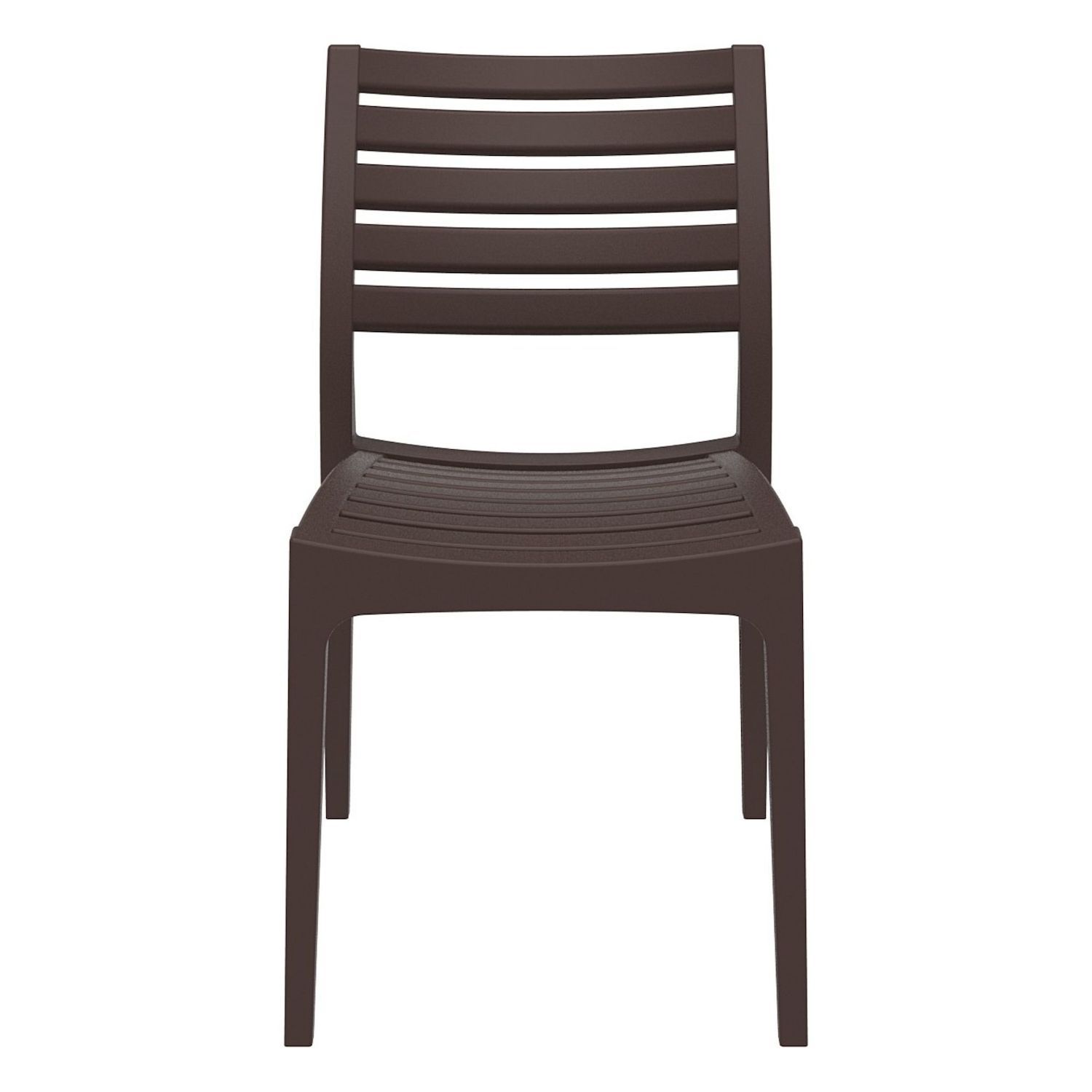 33 Brown Refined Patio Dining Chair