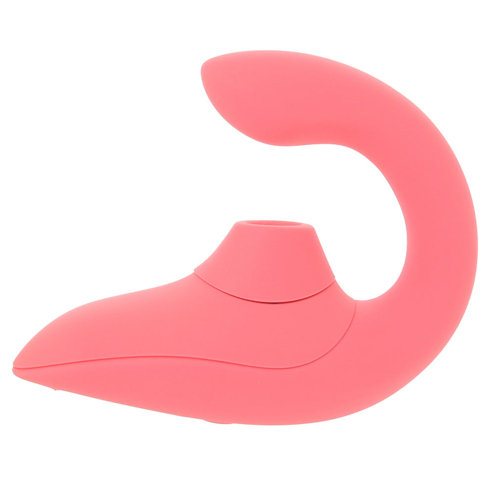 Womanizer Blend Dual Stimulator in Coral