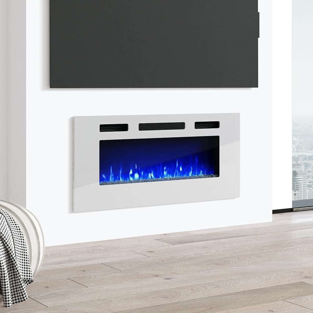 EFire1 40 inch Recessed Wall mounted Electric Fireplace Heater