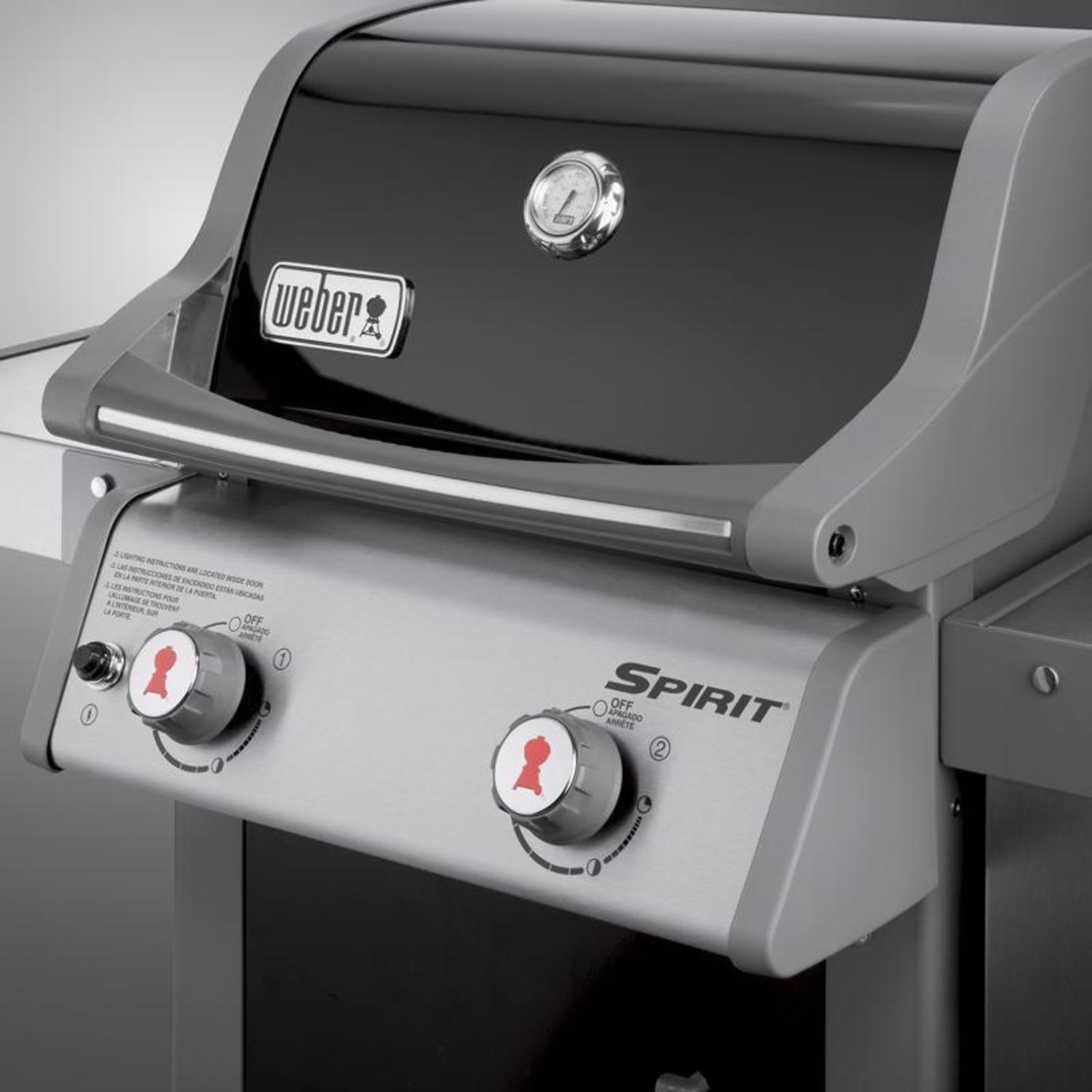 Weber Spirit E-210 2 Burner Liquid Propane Grill Black