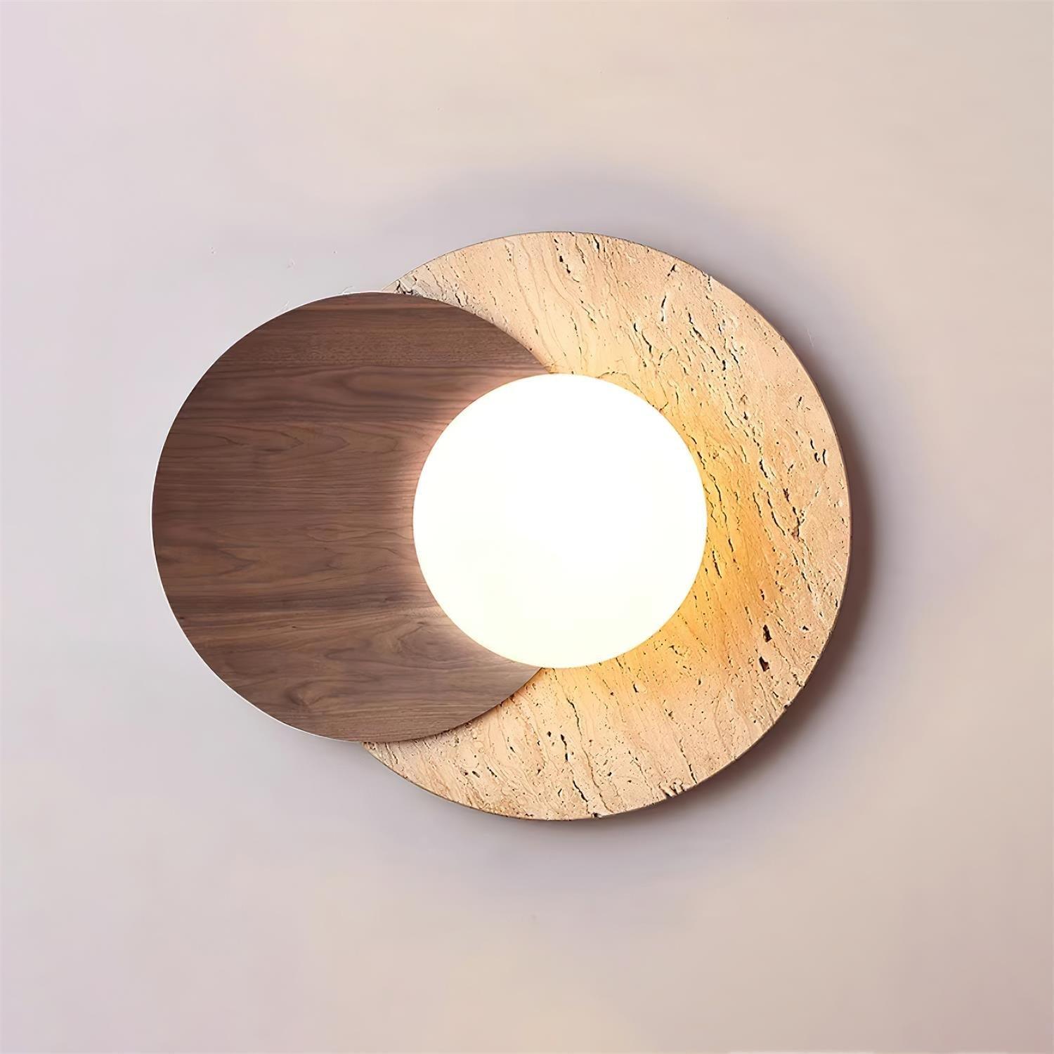 Lunar Eclipse Plug-in Wall Lamp