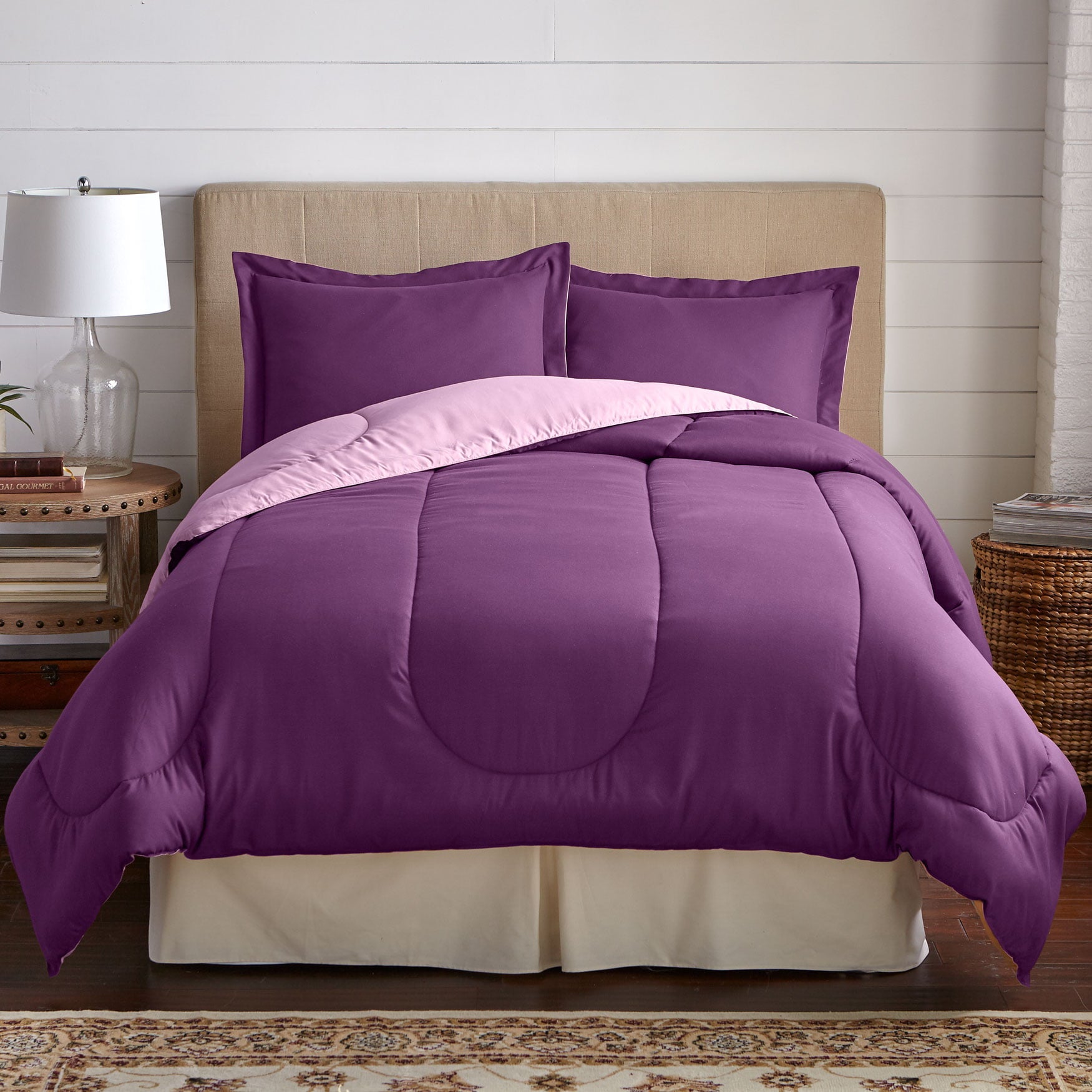 Brylanehome  Comforter - Queen， Plum Dusty Lavender Comforter