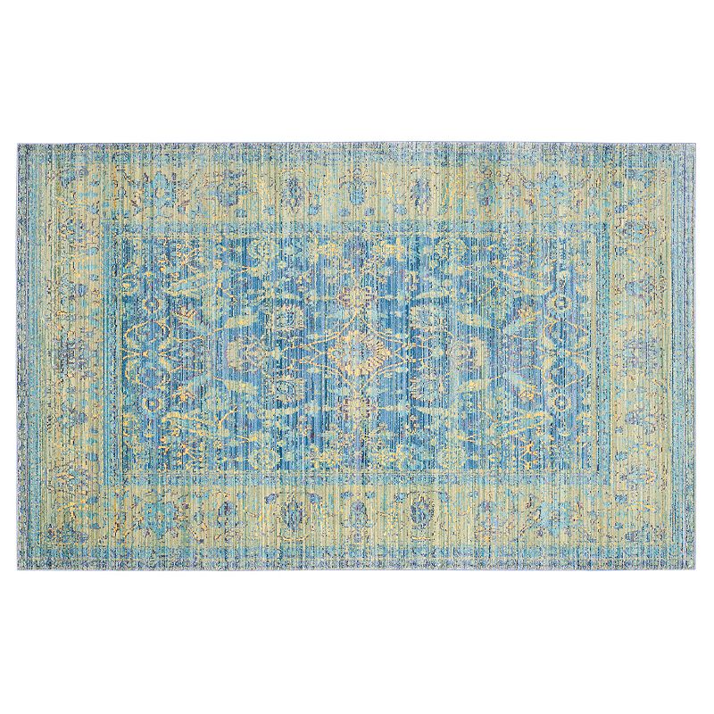 Safavieh Valencia Regina Framed Floral Rug