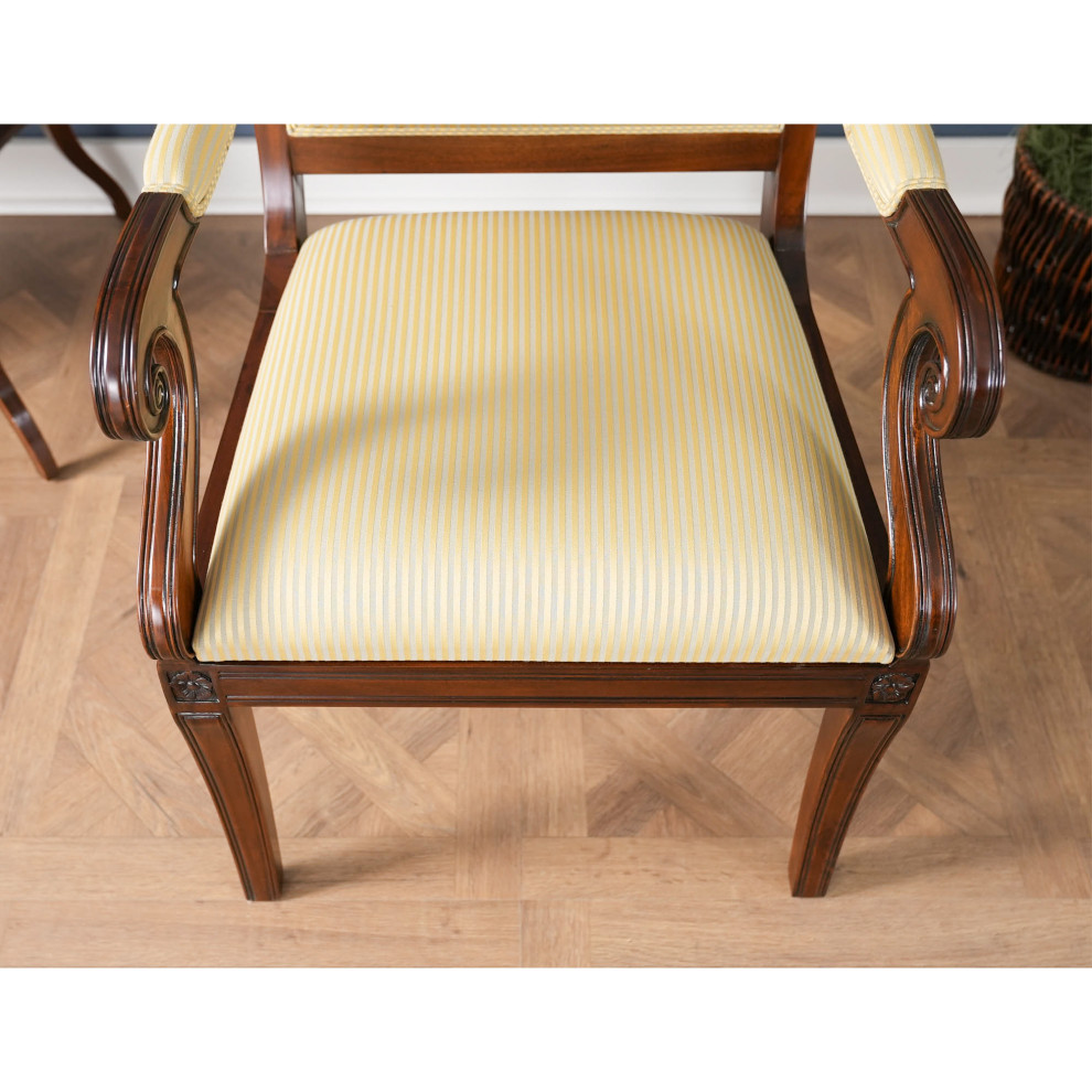 Regency Upholstered Arm Chair   Victorian   Dining Chairs   by Niagara Furniture  Houzz