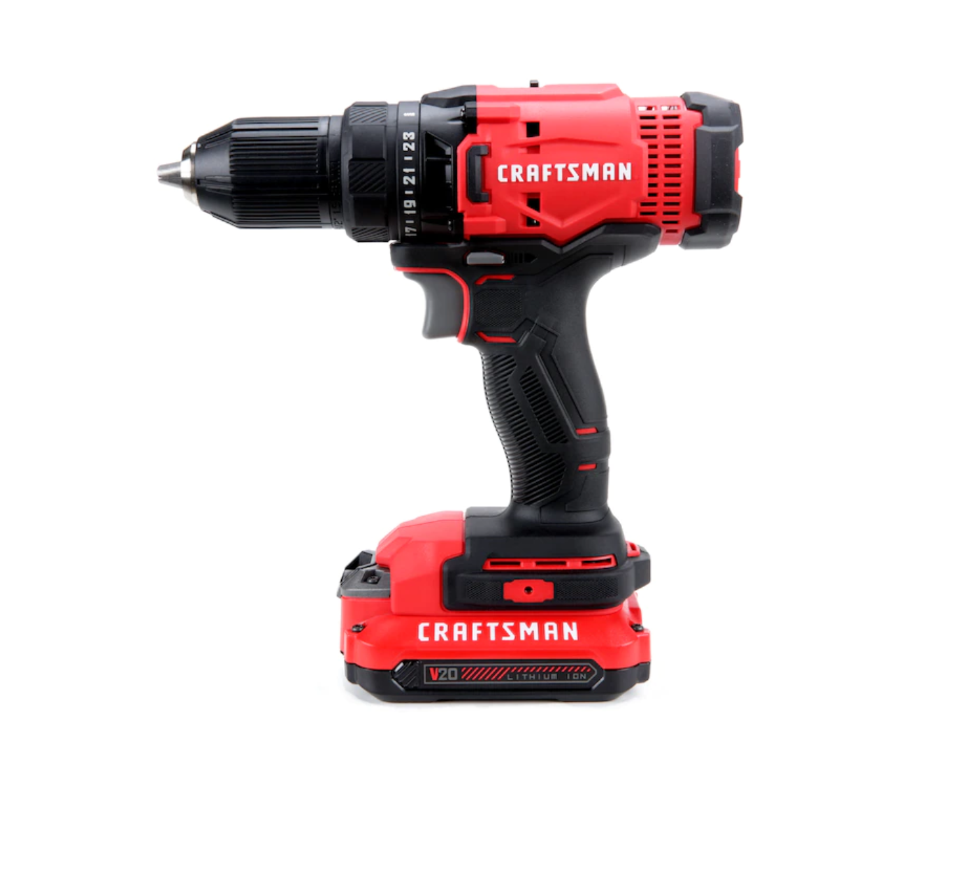 CRAFTSMAN CMCK200C2 V20 2-Tool 20-Volt Max Power Tool Combo Kit with Soft Case (2-Batteries Included and Charger Included)