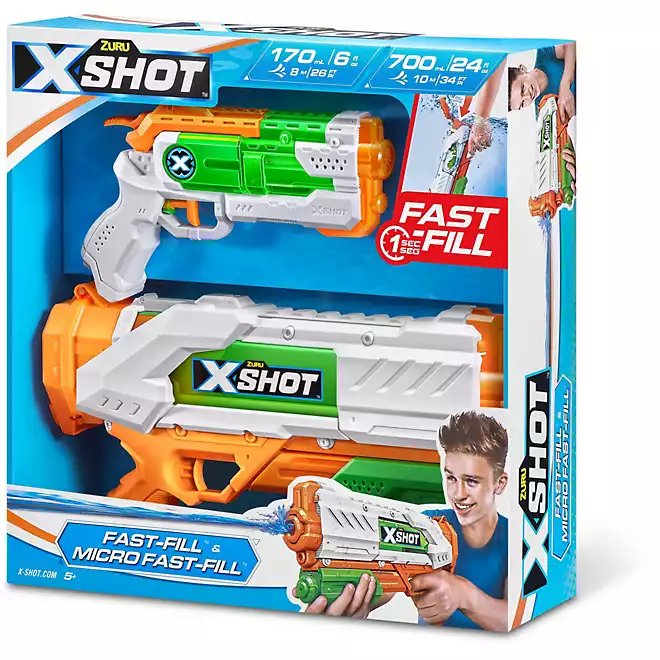 ZURU X-Shot Water Warfare Fast Fill Blaster Combo Pack