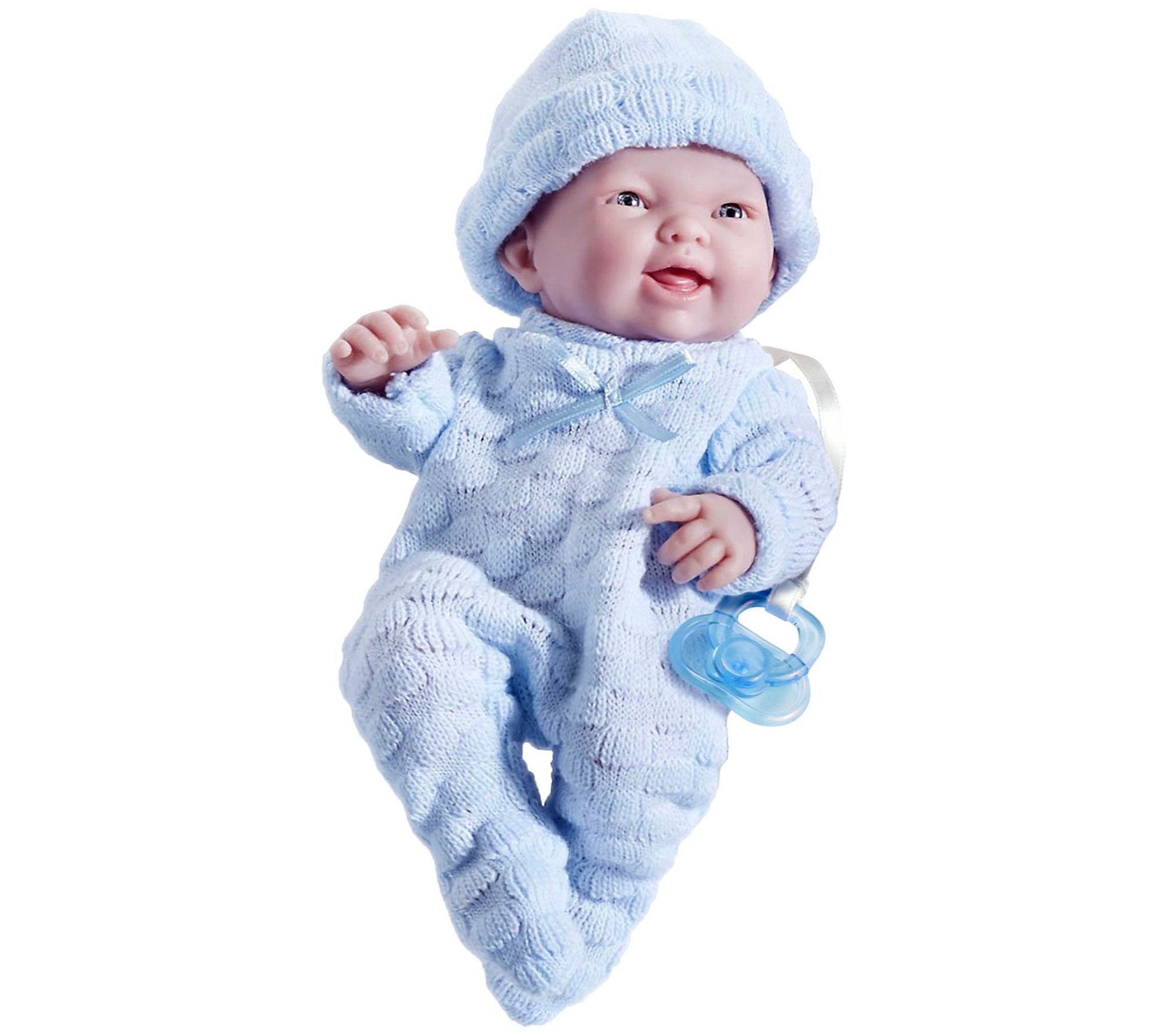 JC Toys Mini La Newborn First Day 9.5 Real BoyBaby Doll